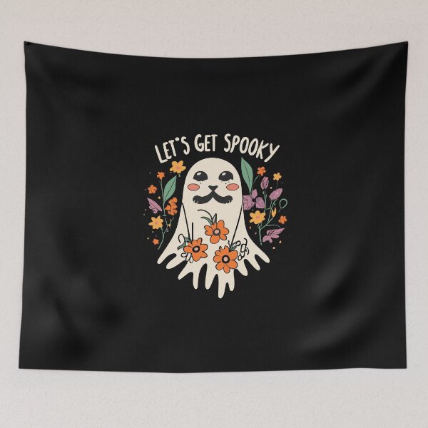 Item preview, Halloween funny cute Let's get spooky in graphic style designed and sold by BonusSingh.