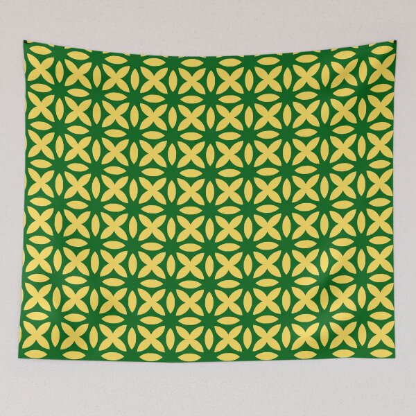 Item preview, Yellow and Green Pattern designed and sold by WoollyOrbit2000.