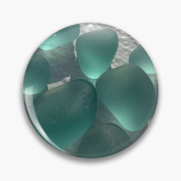 Item preview, Aqua blue seaglass jellybeans designed and sold by Jums-Med.