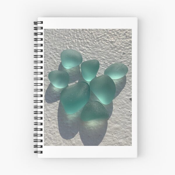 Item preview, Aqua blue seaglass jellybeans designed and sold by Jums-Med.