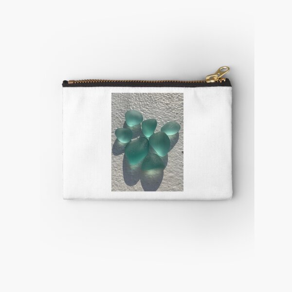 Item preview, Aqua blue seaglass jellybeans designed and sold by Jums-Med.