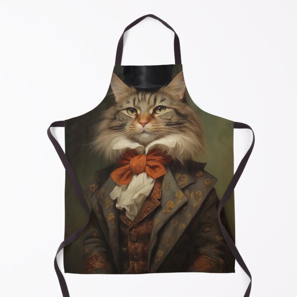 Item preview, Baroque Painting of a Cat designed and sold by VisionDuke.