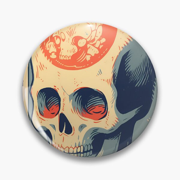 Item preview, Soviet Space Program- Alien Skull Stamp 1 designed and sold by octoboobs.