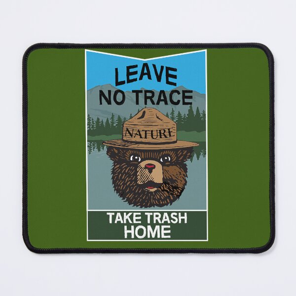 Item preview, Leave No Trace shirt - t shirt - Ecological Gifts - Environmental t shirt - Respect Nature t-shirt - Camping designed and sold by happygiftideas.