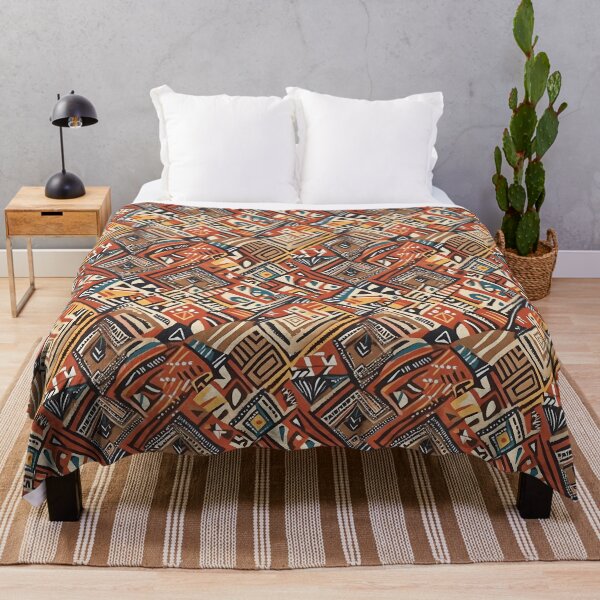 Item preview, African-Inspired Tribal Ethnic Seamless Pattern designed and sold by Furahisha.