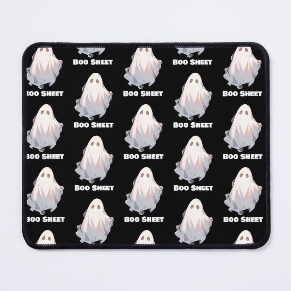 Item preview, Boo Sheet Reaching White Ghost Sheet Halloween Shirt and Laptop Sticker Design by Zeesdesign on Redbubble designed and sold by ZEESDESIGN.