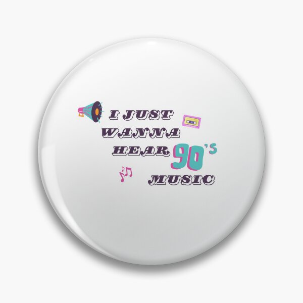 Item preview, I JUST WANNA HEAR 90S MUSIC designed and sold by YOUJIART.