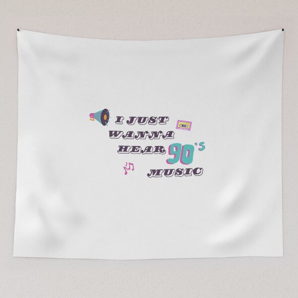 Item preview, I JUST WANNA HEAR 90S MUSIC designed and sold by YOUJIART.
