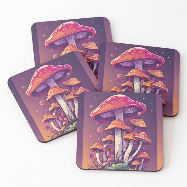 Item preview, Psychedelic mushroom the fungi dreams designed and sold by spyduckz.