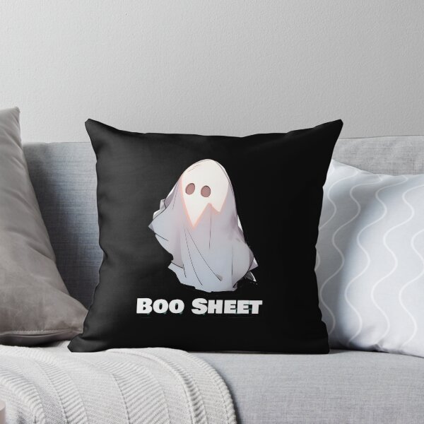 Item preview, Boo Sheet Reaching White Ghost Sheet Halloween Shirt and Laptop Sticker Design by Zeesdesign on Redbubble designed and sold by ZEESDESIGN.