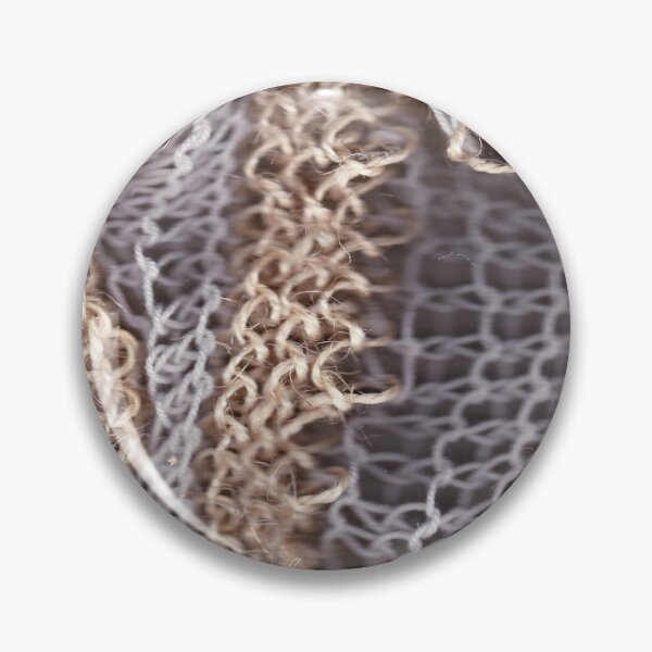 Item preview, knitted background from natural brown and white twine designed and sold by colorfulglee.