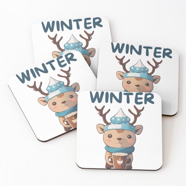 Item preview, Reindeer Winter Snow designed and sold by deviatepolo.