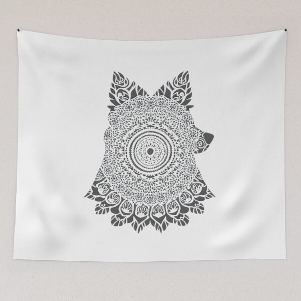 Item preview, Mandala in the shape of a dog designed and sold by Crypto-Universe.