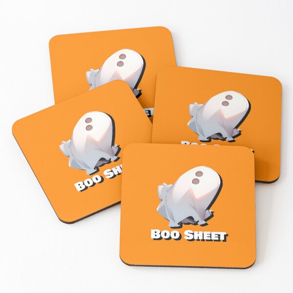 Item preview, Boo Sheet Reaching White Ghost Sheet Halloween Shirt and Laptop Sticker Design by Zeesdesign on Redbubble designed and sold by ZEESDESIGN.