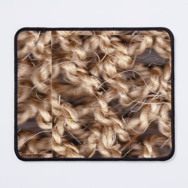Item preview, knitted background from natural brown twine designed and sold by colorfulglee.