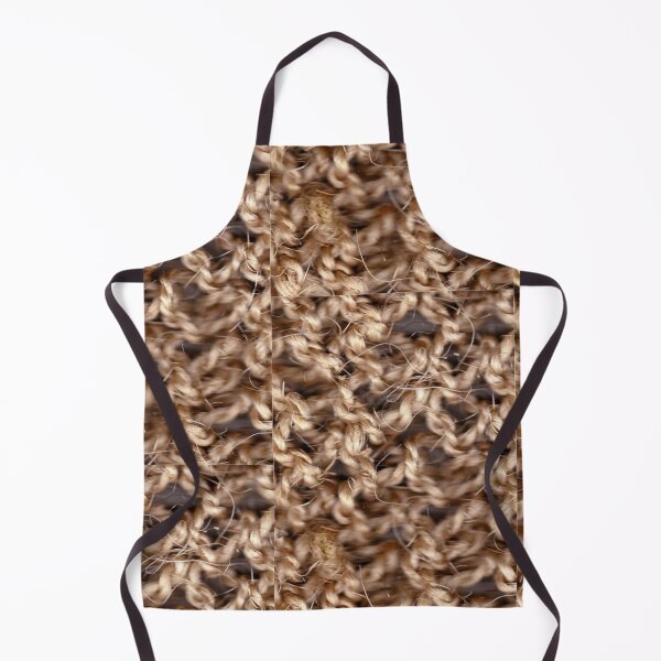 Item preview, knitted background from natural brown twine designed and sold by colorfulglee.