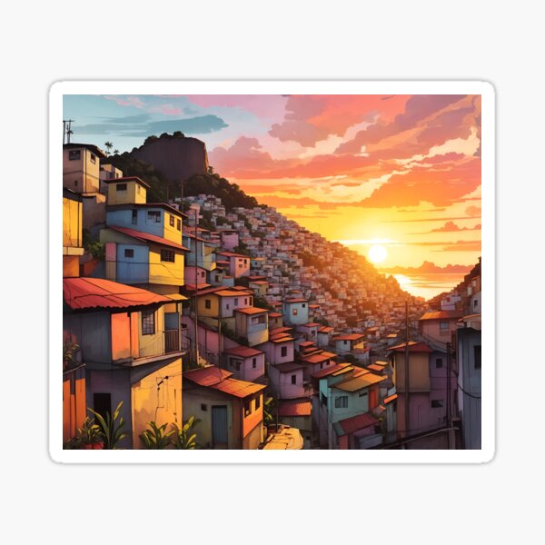 Favela Stickers for Sale