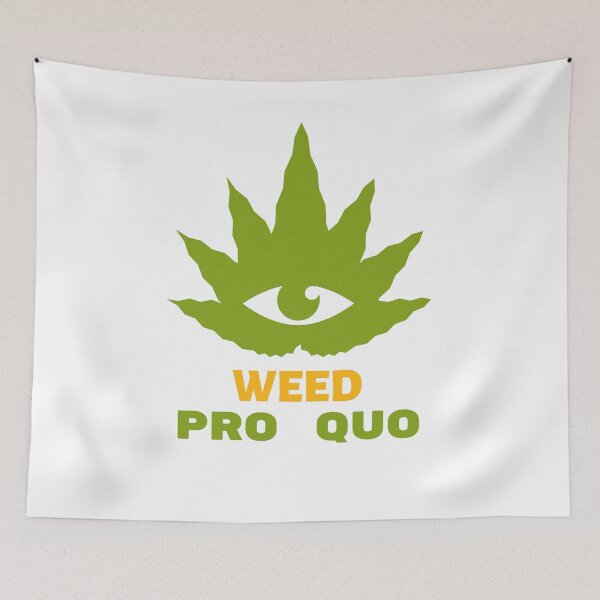 Item preview, "Weed Pro Quo" designed and sold by Tepaita.