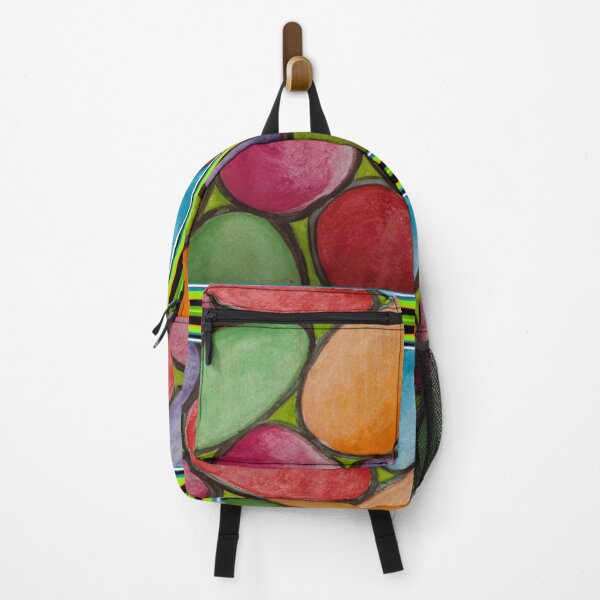 Item preview, Abstract Art Bright Colours Pebbles designed and sold by kel72.