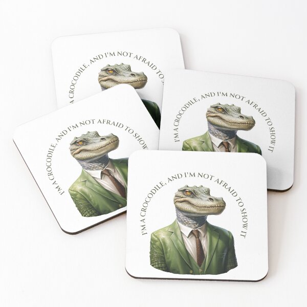 Item preview, I'm a crocodile, and I'm not afraid to show it designed and sold by PrzemekJAS.