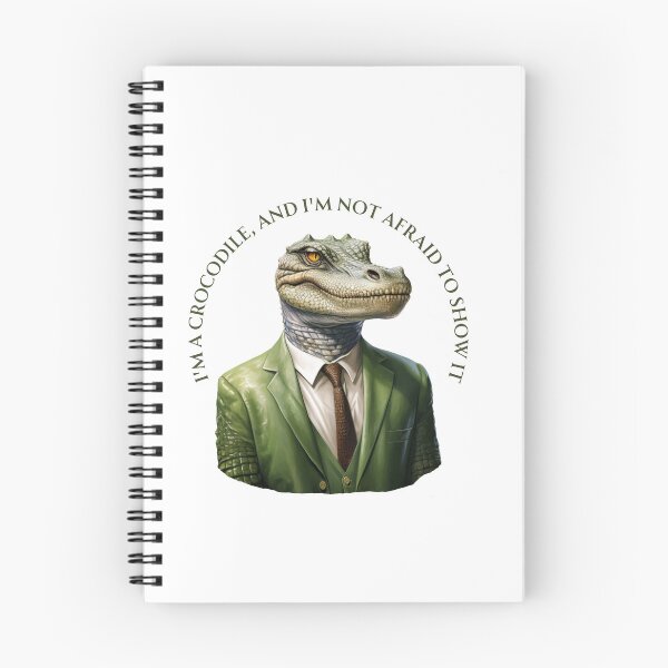 Item preview, I'm a crocodile, and I'm not afraid to show it designed and sold by PrzemekJAS.