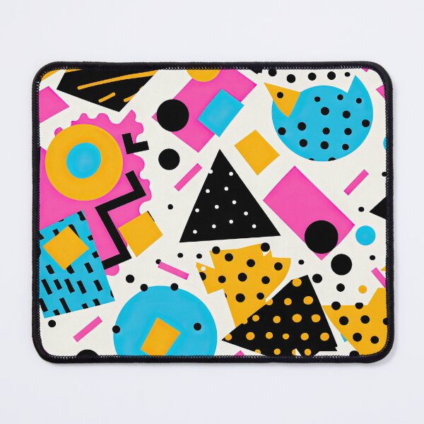 Item preview, Funky 80s and 90s Nostalgia Pop Pattern designed and sold by AeonAcademy.