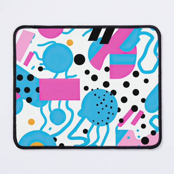 Item preview, Funky 80s and 90s Nostalgia Pop Pattern designed and sold by AeonAcademy.