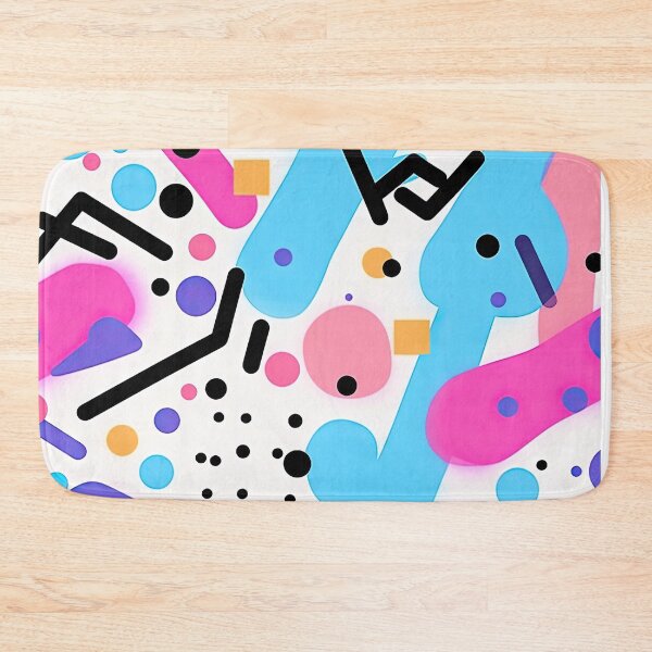 Item preview, Funky 80s and 90s Nostalgia Pop Pattern designed and sold by AeonAcademy.