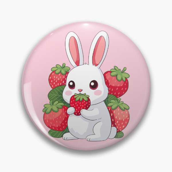 Artikelvorschau, Süßer Erdbeerhase - Strawbunny entworfen und verkauft von Yaragold.