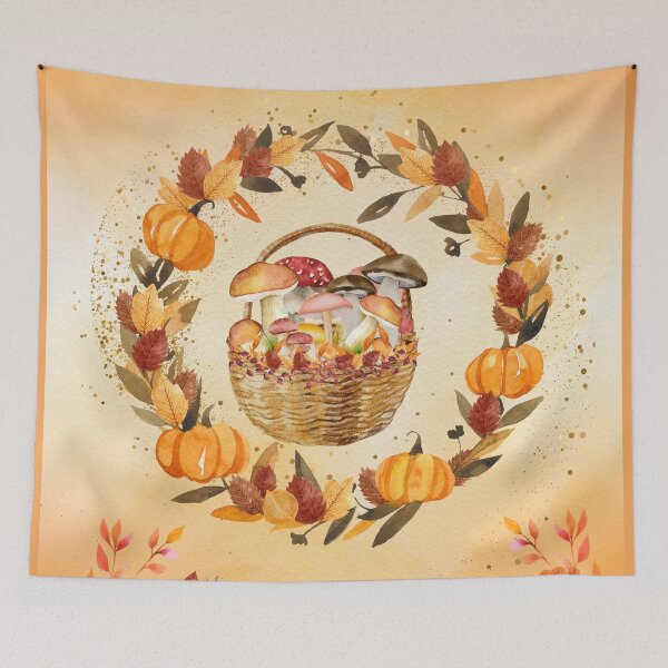 Item preview, "Autumn Time" Colorful and Cozy Feeling, Graphic Design  designed and sold by Lunardreams54.