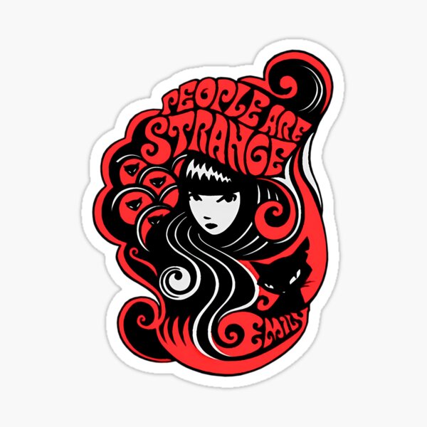 Item preview, people are strange  	 designed and sold by lnixyfbpst43.