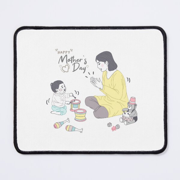 Item preview, Mom playing with son, mom and son, mother’s day designed and sold by quanlh.