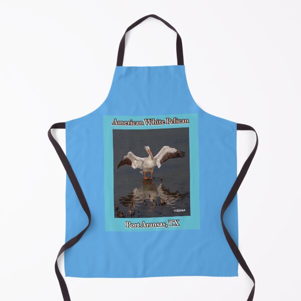 Item preview, Give The Bird To Your Lover: American White Pelican from Port Aransas, Texas, Birding Port A, Visit Port Aransas. designed and sold by MoreEZUSA-Here.