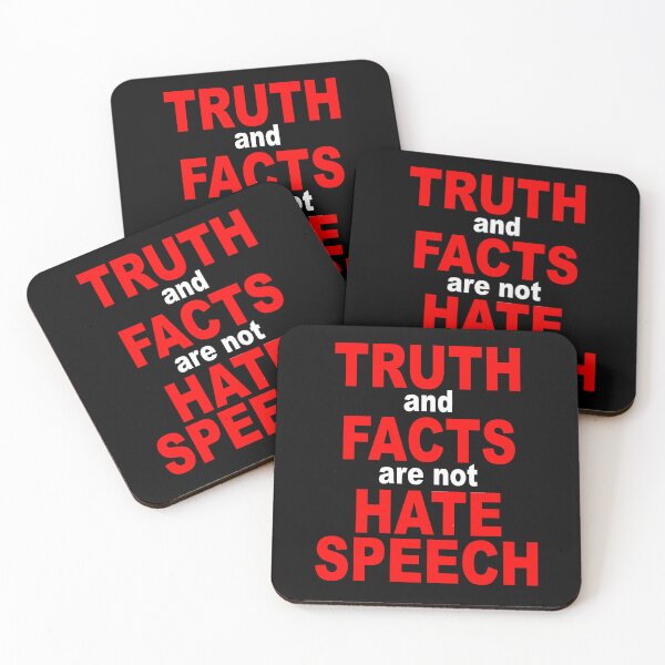 Item preview, Truth and facts are not hate speech designed and sold by BigTime.