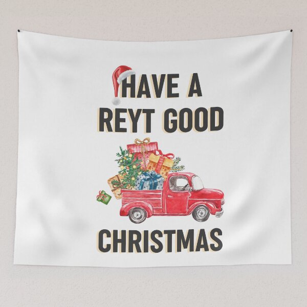 Item preview, Have a reyt good Christmas - Lancashire Yorkshire festive design designed and sold by oyptjewellery.