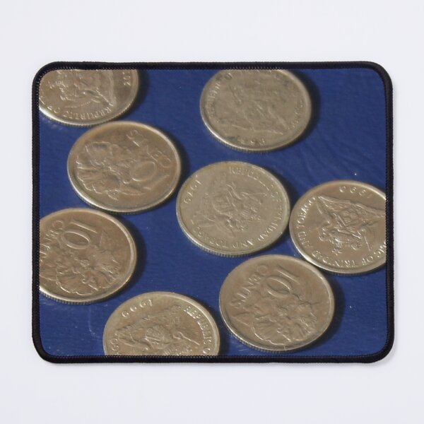 Item preview, Several coins 10 Cents each Trinidad and Tobago designed and sold by coinsxcrochet.
