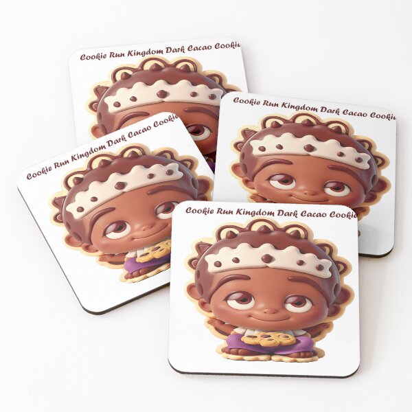 Item preview, Cookie Run Kingdom Dark Cacao Cookie designed and sold by Almasrigroup.