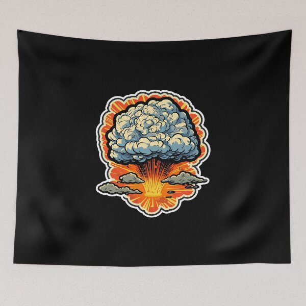 Item preview, Explosion Fireworks Pyrotechnics designed and sold by titanosdesign.