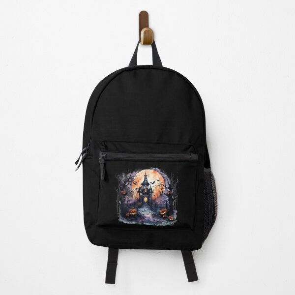 Item preview, Scary Halloween Castle Watercolor Style designed and sold by AnnaMDesign.