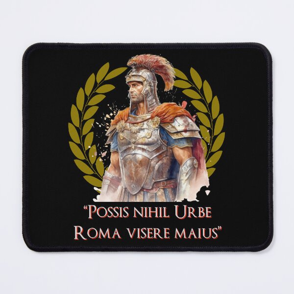 Item preview, Roman Legionary Ode to Rome Quote designed and sold by AgeOfHeroes.