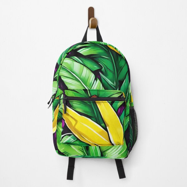 Item preview, Banana leaves Pattern designed and sold by SeamCraft.