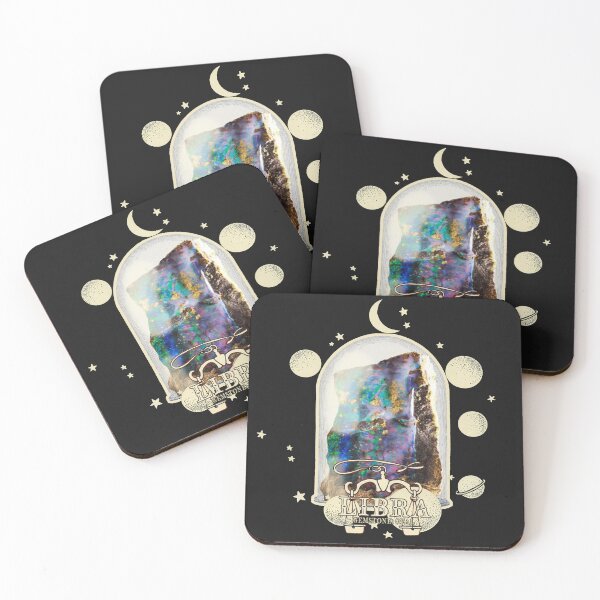 Item preview, Libra Gemstone: Opal crystal. Astral design. Black version designed and sold by MINDTHECHERRY.