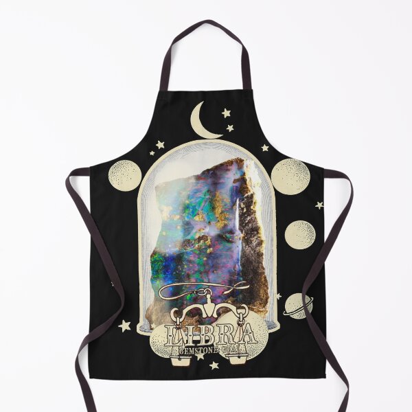 Item preview, Libra Gemstone: Opal crystal. Astral design. Black version designed and sold by MINDTHECHERRY.