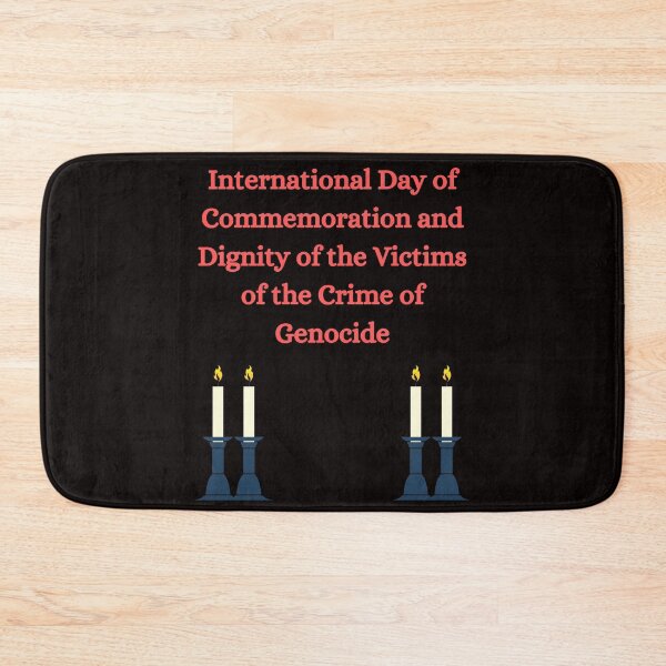 Item preview, International Day Of Commemoration And Dignity Of The Victims Of The Crime Of Genocide designed and sold by Simo0455.
