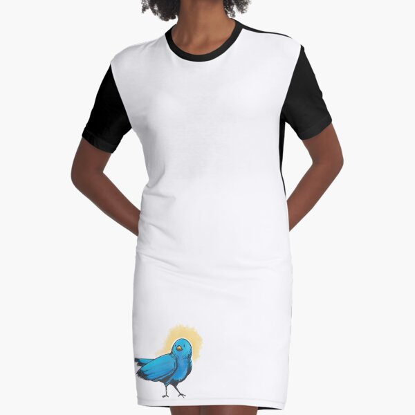 Birdie Graphic T-Shirt Dress