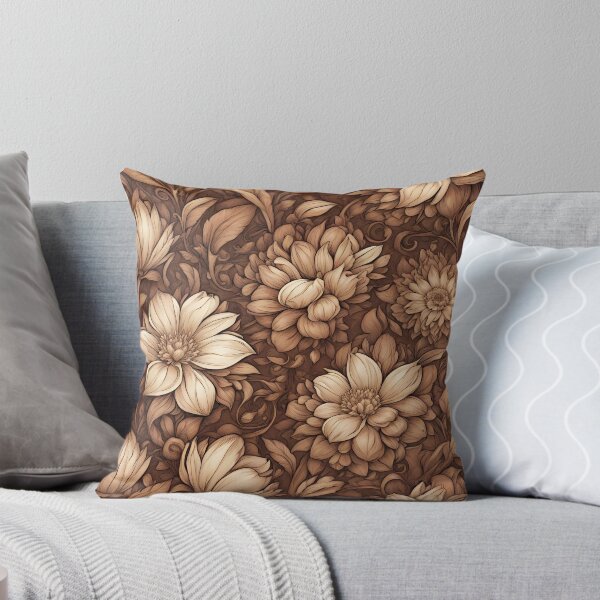 Item preview, Brown Flower Design designed and sold by SeamCraft.