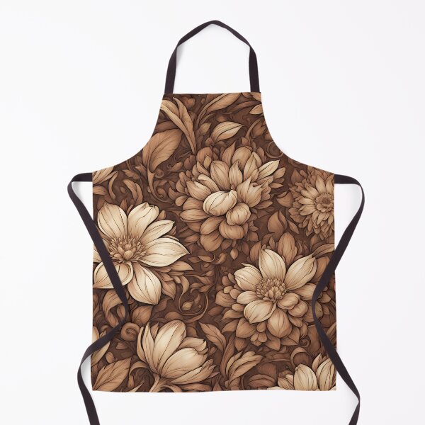 Item preview, Brown Flower Design designed and sold by SeamCraft.
