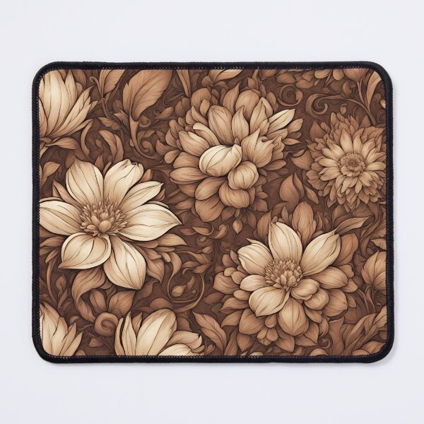 Item preview, Brown Flower Design designed and sold by SeamCraft.