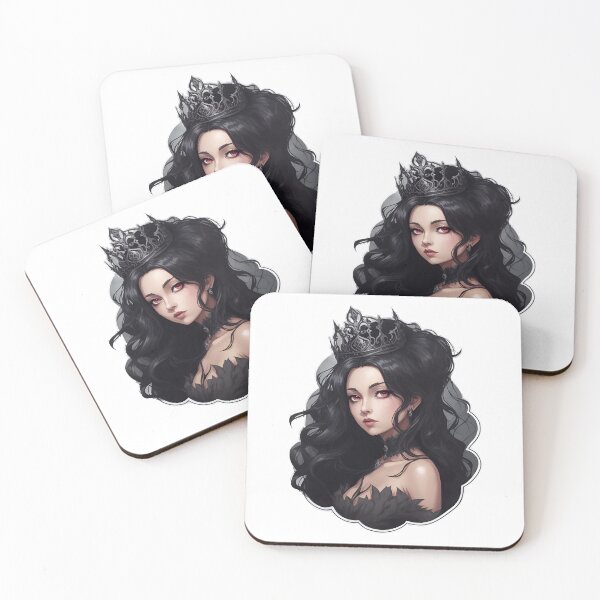 Item preview, Queen of Shadow Cute Girl Anime Illustration designed and sold by iladyclothing.