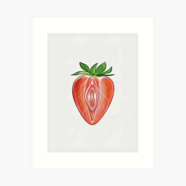 Item preview, Sliced Feminine Fruit. fruity gift ideas, feminine gift idea, Fruity Art Print, Fruity wall decor, Summer Refresh, Signed Art Print designed and sold by artsyaman1.